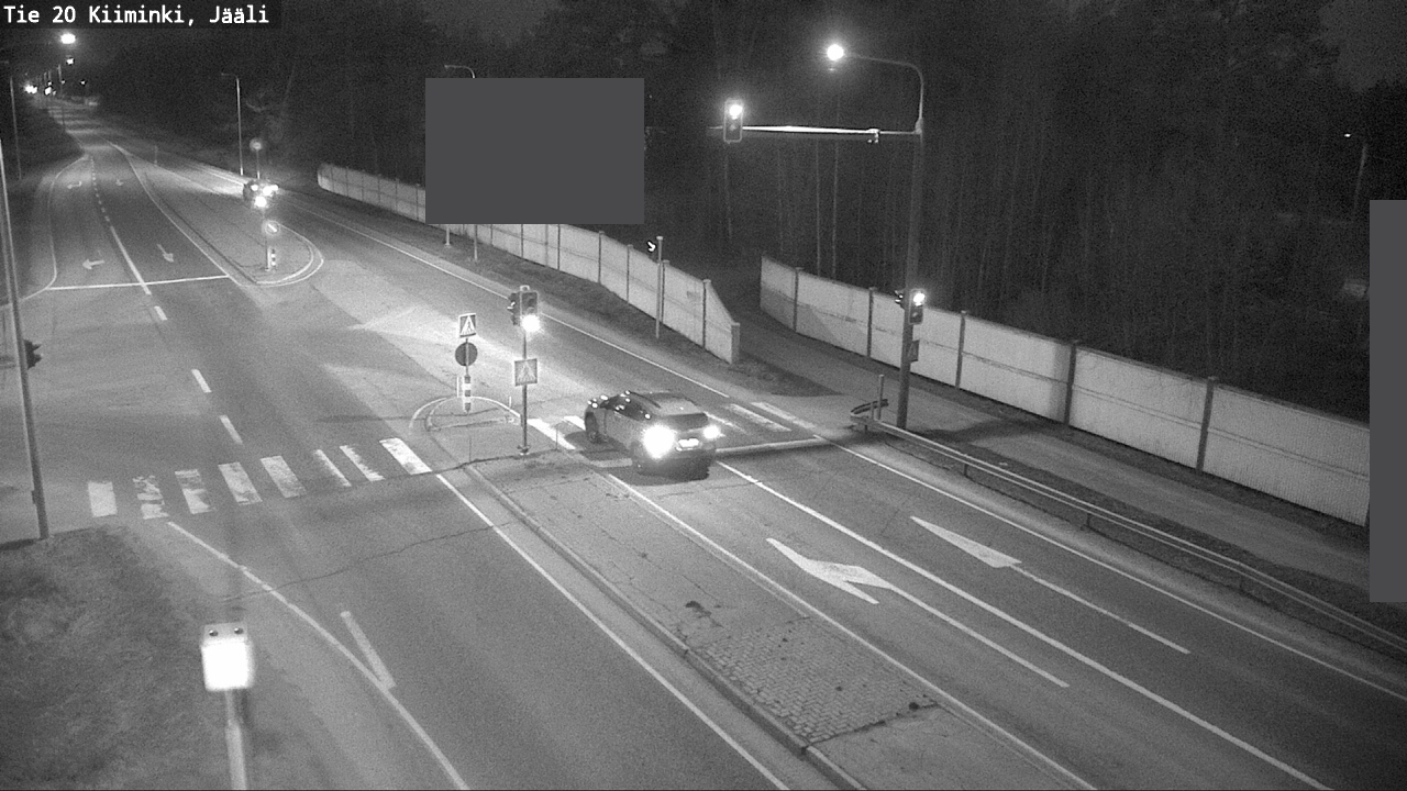 Weather Camera Image Road 20 Oulu Kiiminki, Jääli, Oulu, Pohjois-Pohjanmaa