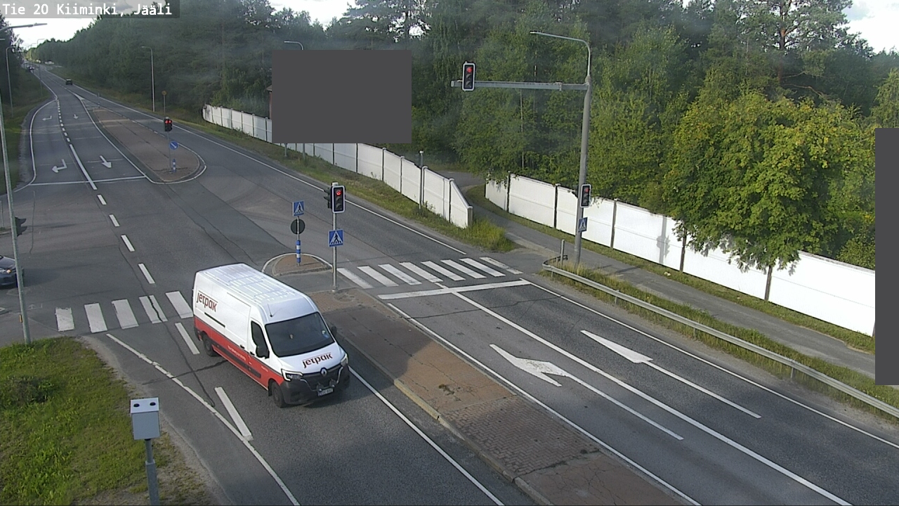 Weather Camera Image Väg 20 Uleåborg Kiiminki, Jääli, Oulu, Pohjois-Pohjanmaa