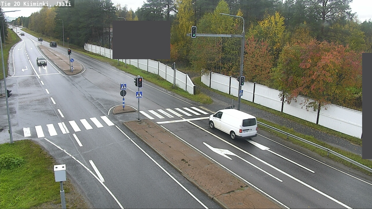 Weather Camera Image Väg 20 Uleåborg Kiiminki, Jääli, Oulu, Pohjois-Pohjanmaa