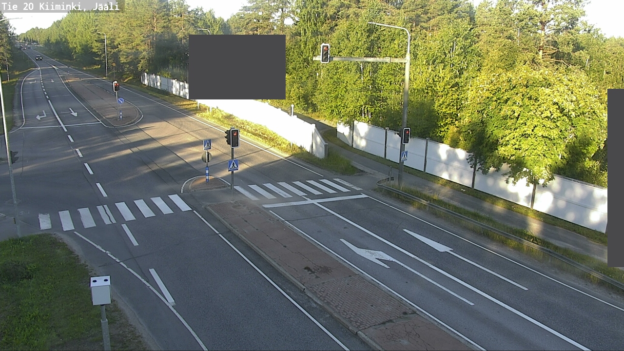 Weather Camera Image Road 20 Oulu Kiiminki, Jääli, Oulu, Pohjois-Pohjanmaa