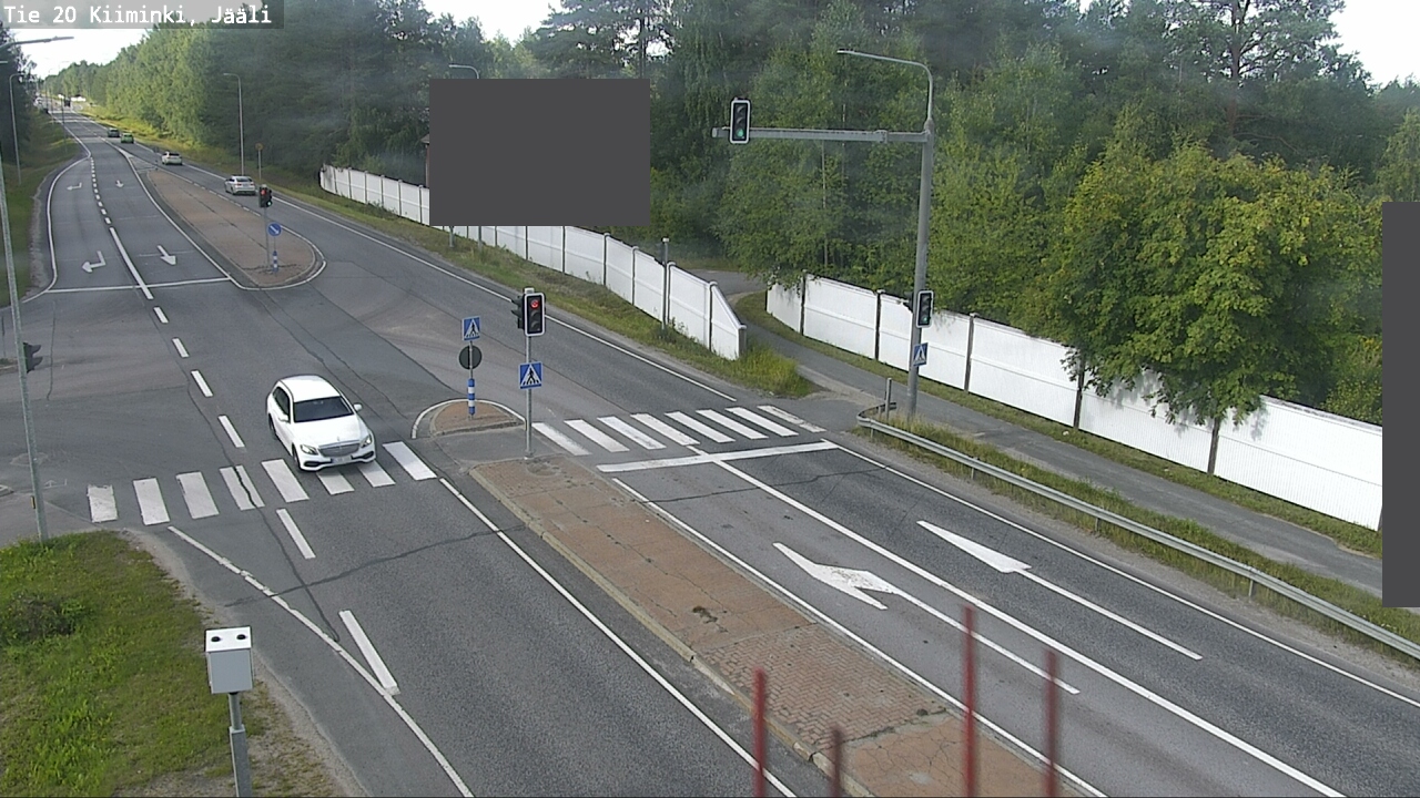 Weather Camera Image Väg 20 Uleåborg Kiiminki, Jääli, Oulu, Pohjois-Pohjanmaa