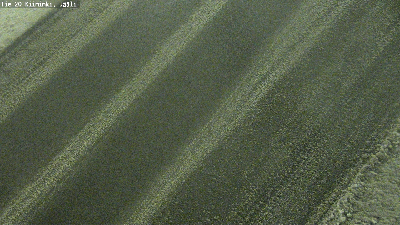 Weather Camera Image Road 20 Oulu Kiiminki, Jääli, Oulu, Pohjois-Pohjanmaa