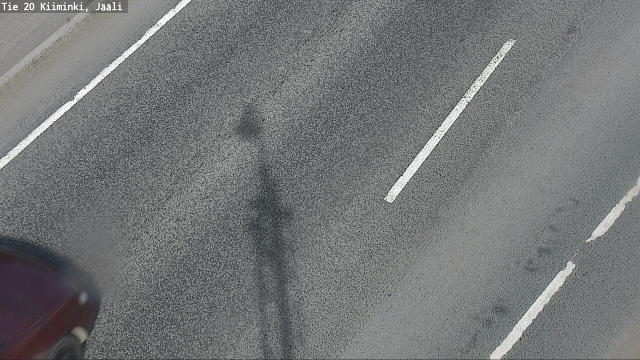 Weather Camera Image Road 20 Oulu Kiiminki, Jääli, Oulu, Pohjois-Pohjanmaa
