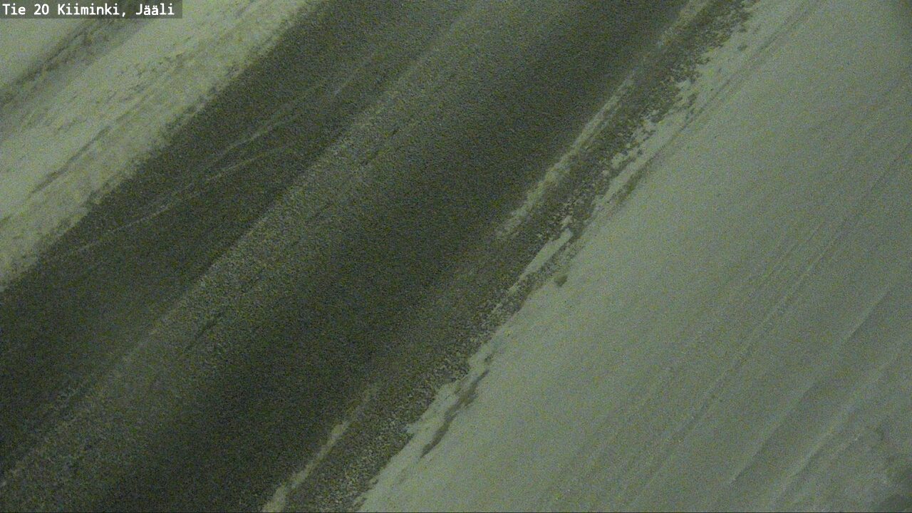 Weather Camera Image Road 20 Oulu Kiiminki, Jääli, Oulu, Pohjois-Pohjanmaa