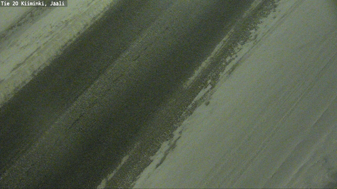 Weather Camera Image Road 20 Oulu Kiiminki, Jääli, Oulu, Pohjois-Pohjanmaa