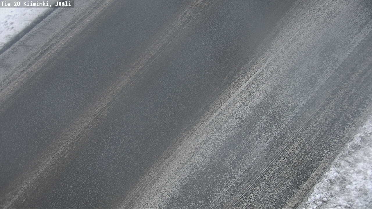 Weather Camera Image Road 20 Oulu Kiiminki, Jääli, Oulu, Pohjois-Pohjanmaa