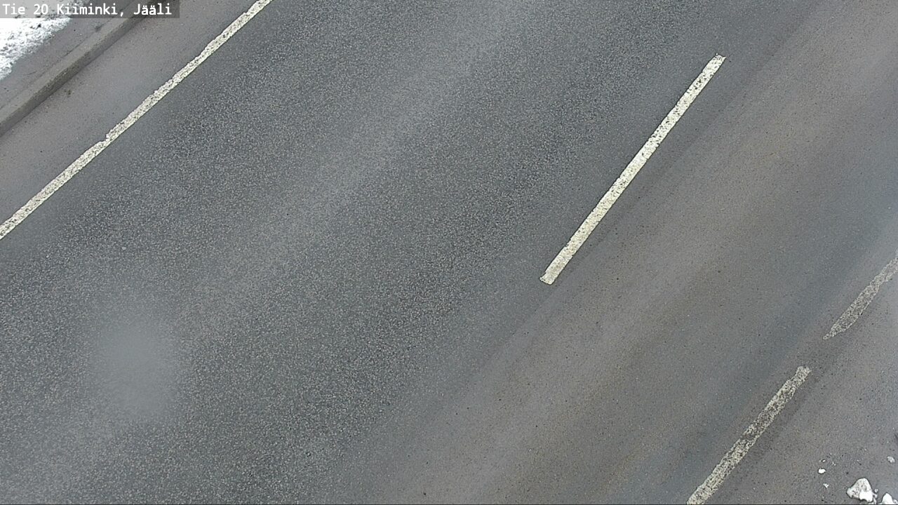 Weather Camera Image Väg 20 Uleåborg Kiiminki, Jääli, Oulu, Pohjois-Pohjanmaa
