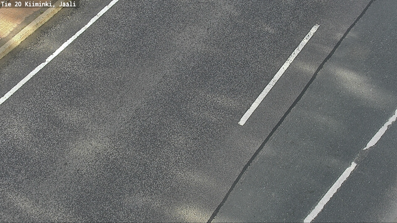 Weather Camera Image Väg 20 Uleåborg Kiiminki, Jääli, Oulu, Pohjois-Pohjanmaa