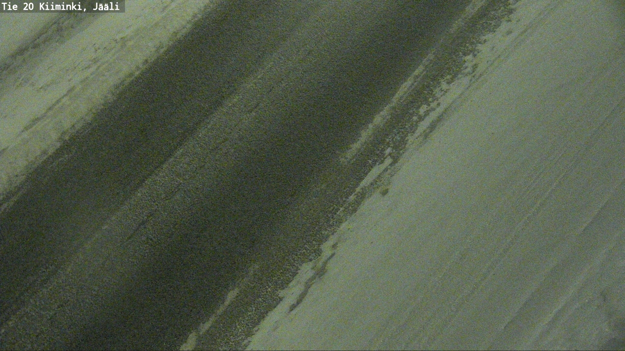 Weather Camera Image Road 20 Oulu Kiiminki, Jääli, Oulu, Pohjois-Pohjanmaa