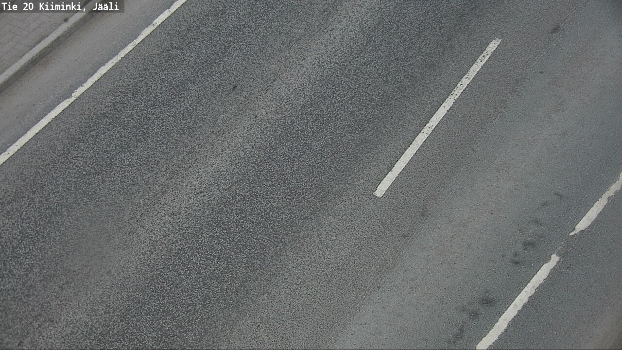 Weather Camera Image Väg 20 Uleåborg Kiiminki, Jääli, Oulu, Pohjois-Pohjanmaa