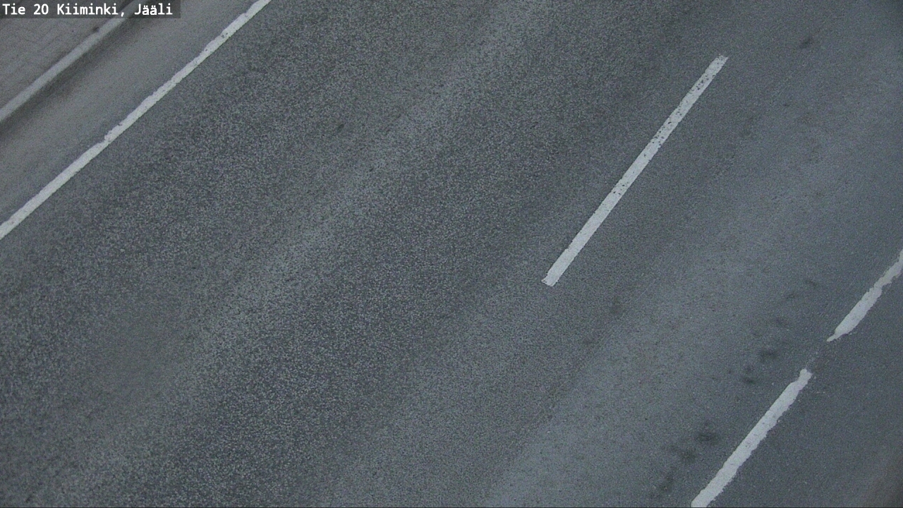 Weather Camera Image Väg 20 Uleåborg Kiiminki, Jääli, Oulu, Pohjois-Pohjanmaa