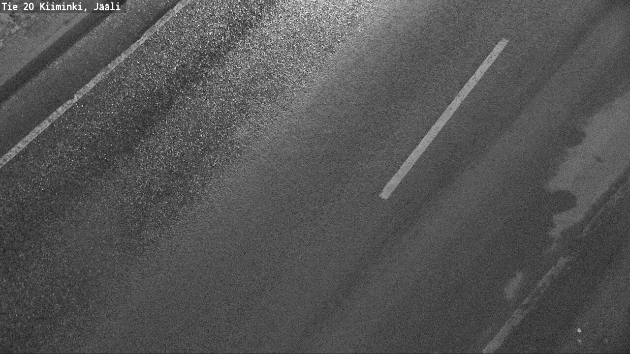 Weather Camera Image Road 20 Oulu Kiiminki, Jääli, Oulu, Pohjois-Pohjanmaa