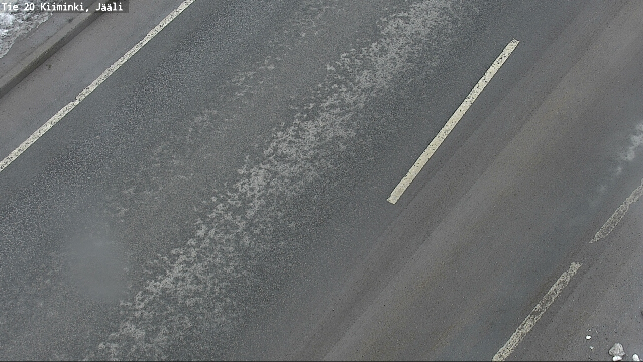 Weather Camera Image Väg 20 Uleåborg Kiiminki, Jääli, Oulu, Pohjois-Pohjanmaa