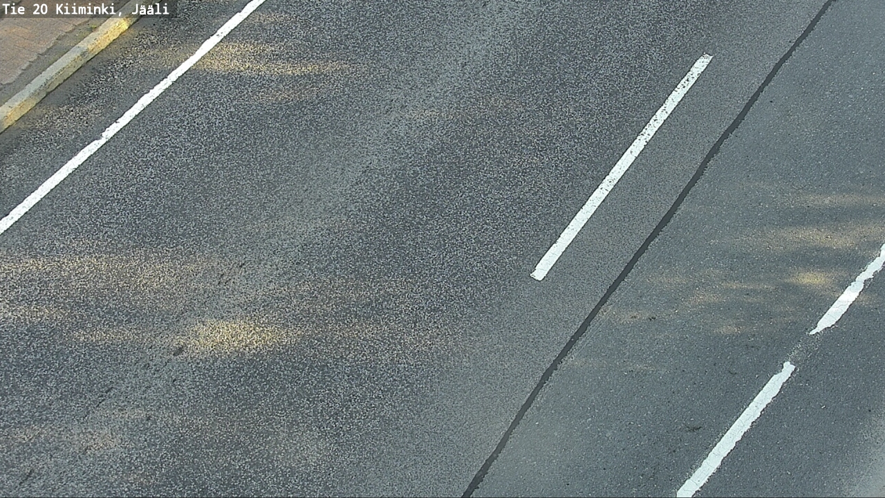 Weather Camera Image Väg 20 Uleåborg Kiiminki, Jääli, Oulu, Pohjois-Pohjanmaa