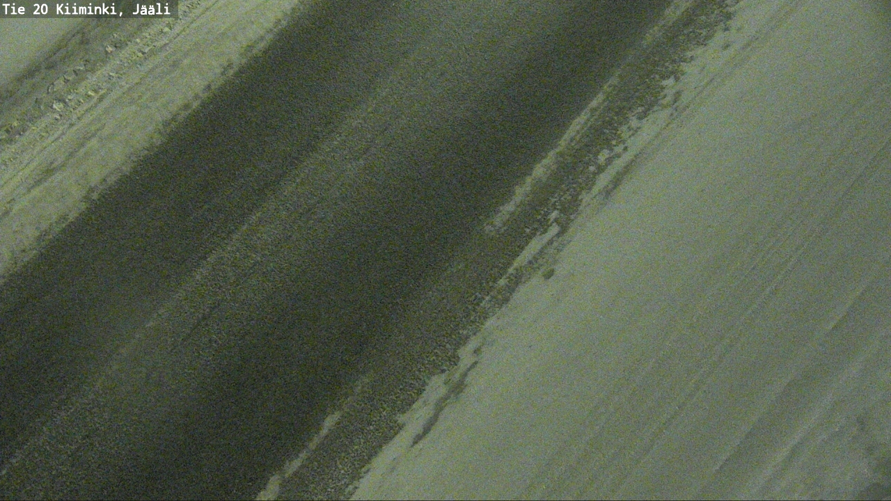 Weather Camera Image Road 20 Oulu Kiiminki, Jääli, Oulu, Pohjois-Pohjanmaa