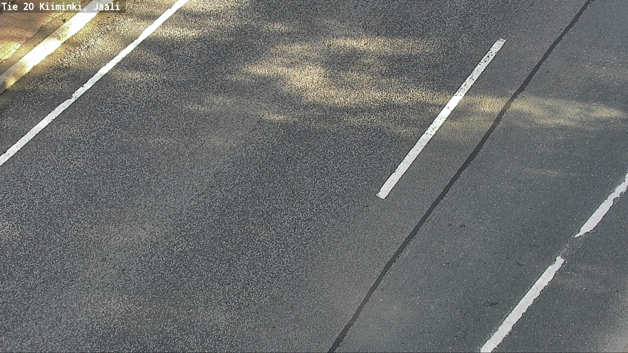 Weather Camera Image Väg 20 Uleåborg Kiiminki, Jääli, Oulu, Pohjois-Pohjanmaa