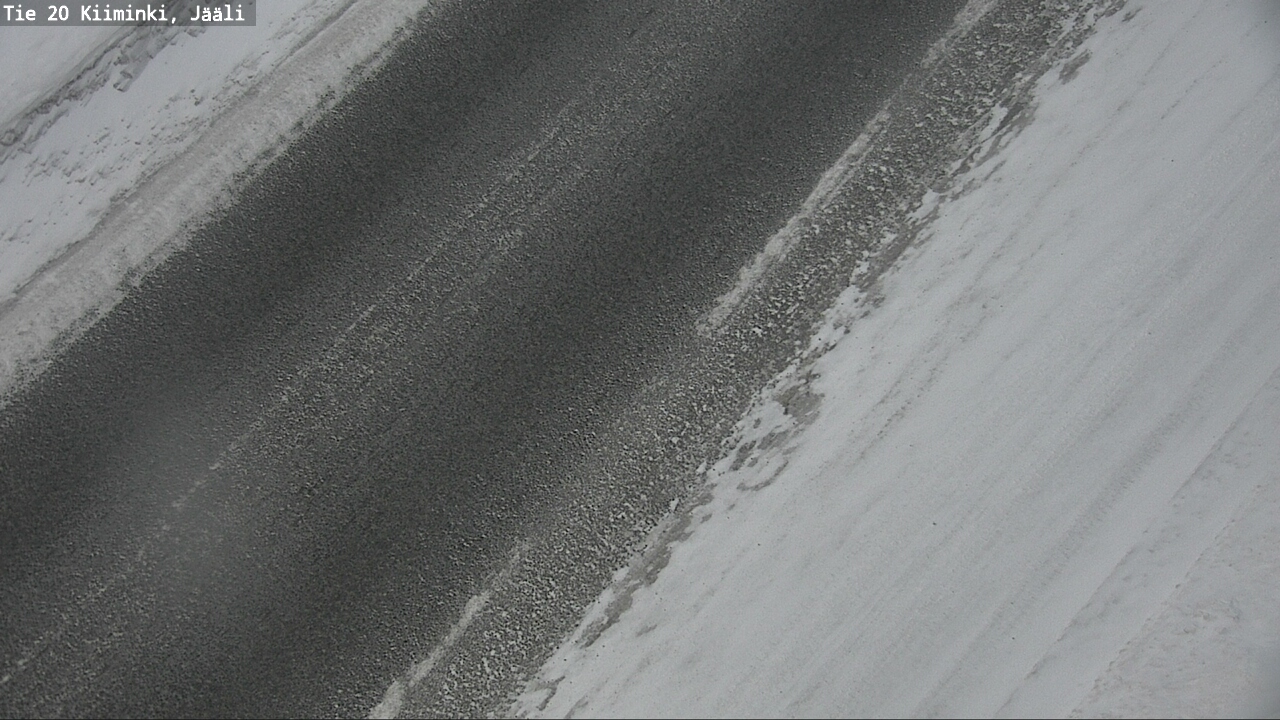 Weather Camera Image Road 20 Oulu Kiiminki, Jääli, Oulu, Pohjois-Pohjanmaa