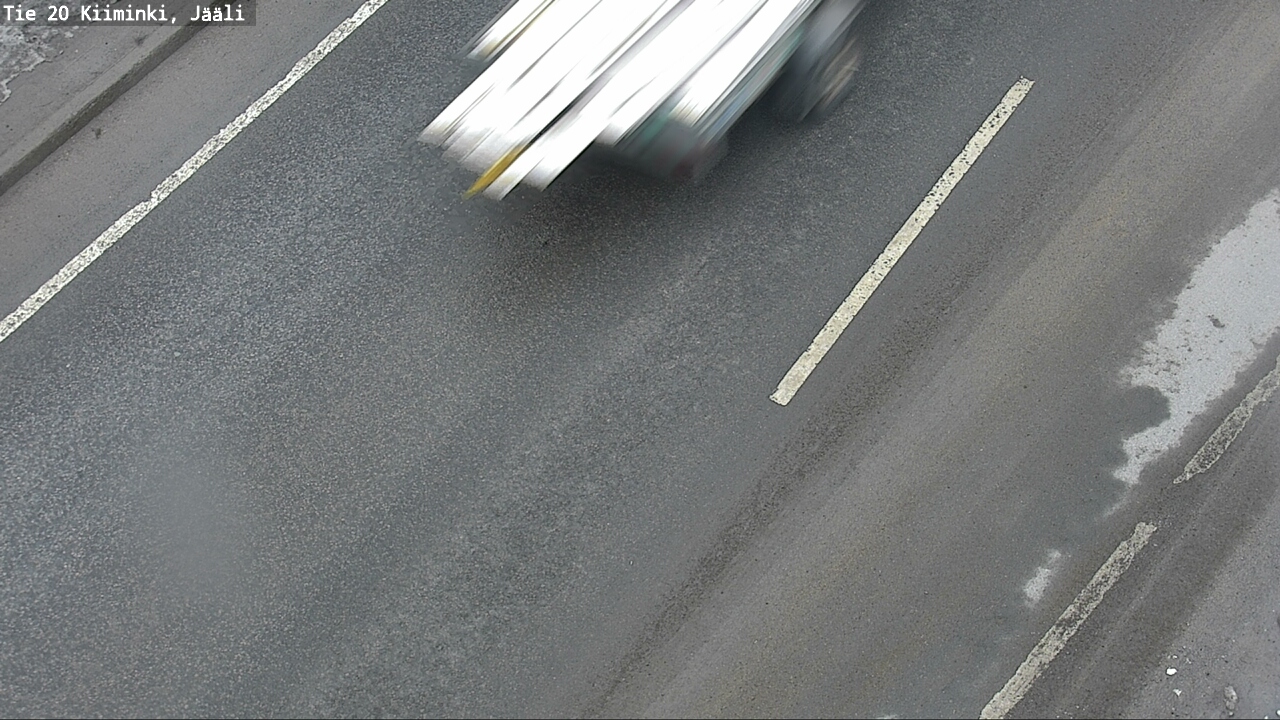 Weather Camera Image Road 20 Oulu Kiiminki, Jääli, Oulu, Pohjois-Pohjanmaa