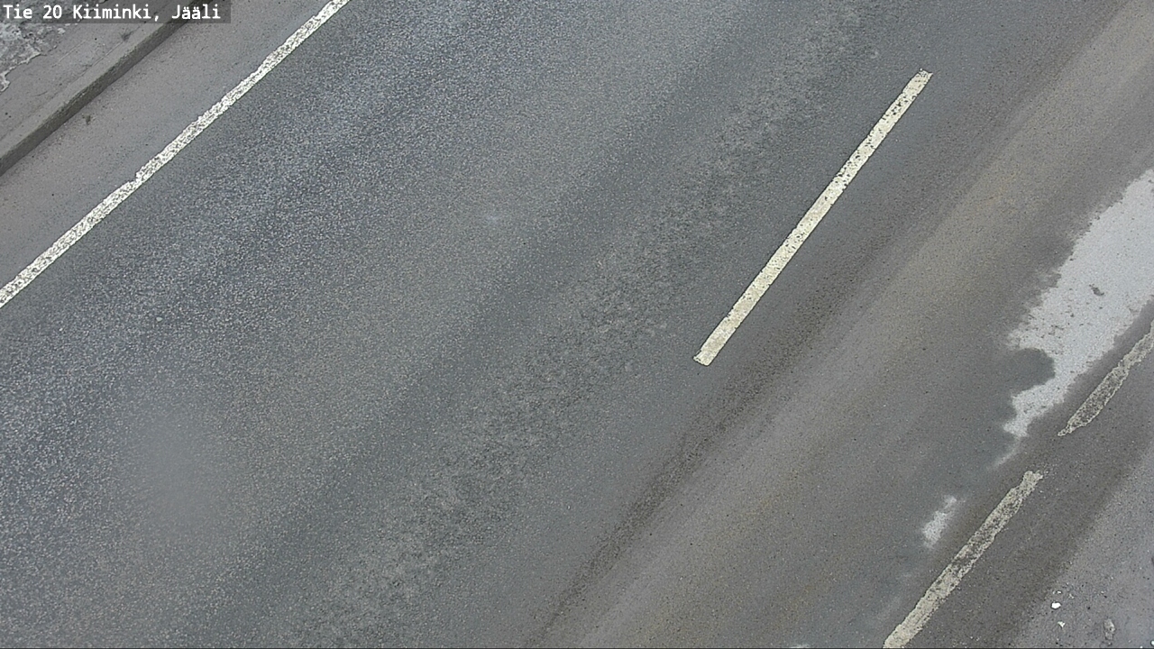 Weather Camera Image Road 20 Oulu Kiiminki, Jääli, Oulu, Pohjois-Pohjanmaa