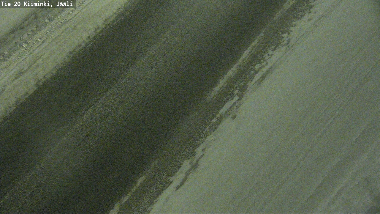 Weather Camera Image Road 20 Oulu Kiiminki, Jääli, Oulu, Pohjois-Pohjanmaa
