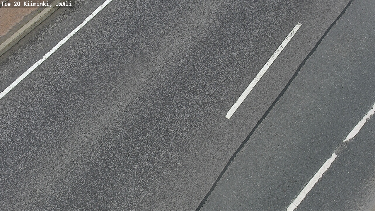 Weather Camera Image Väg 20 Uleåborg Kiiminki, Jääli, Oulu, Pohjois-Pohjanmaa