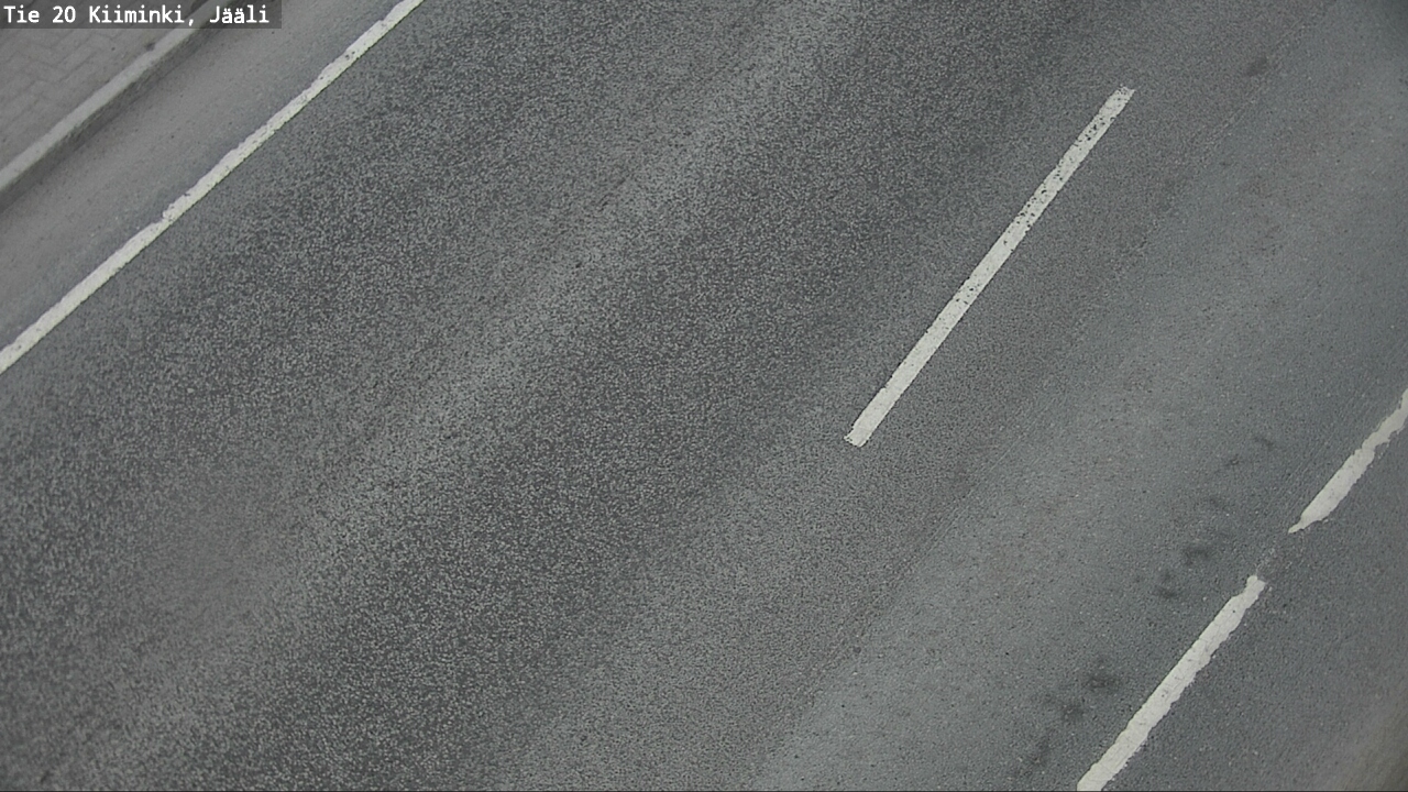 Weather Camera Image Road 20 Oulu Kiiminki, Jääli, Oulu, Pohjois-Pohjanmaa