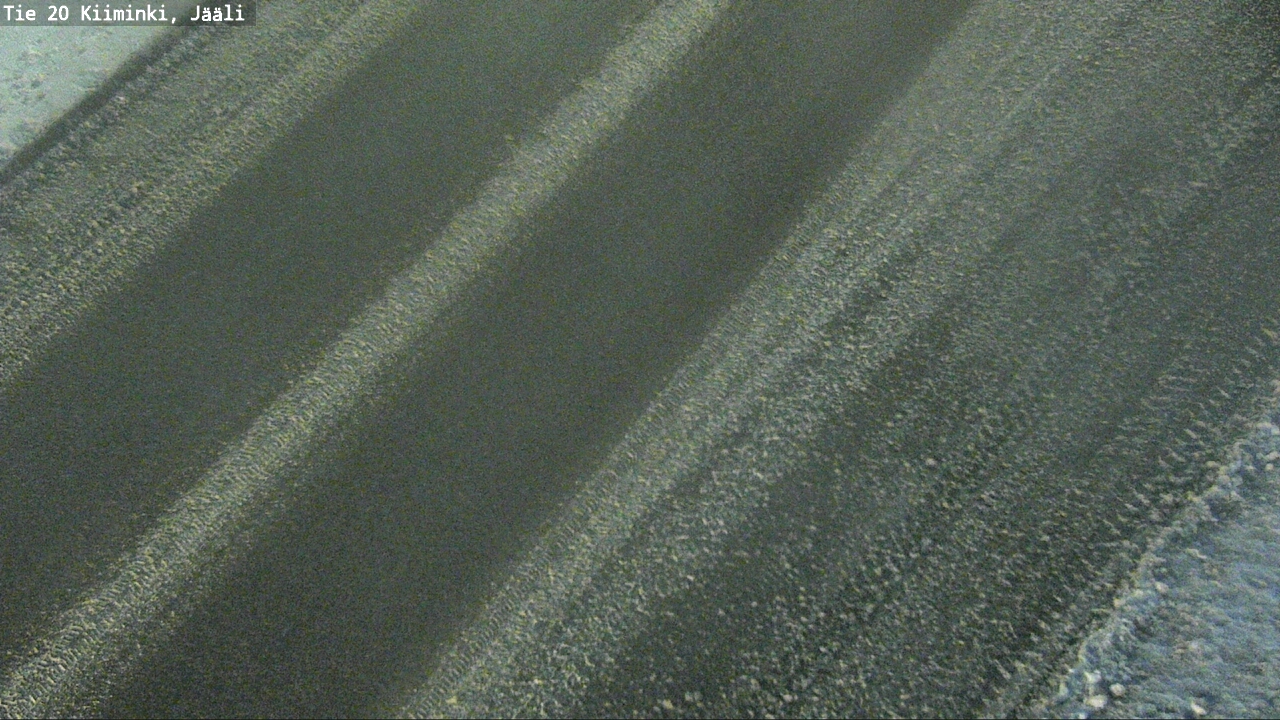 Weather Camera Image Road 20 Oulu Kiiminki, Jääli, Oulu, Pohjois-Pohjanmaa