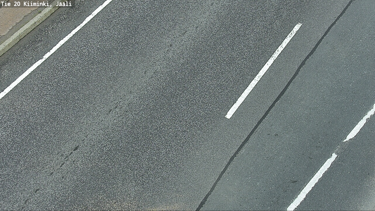 Weather Camera Image Road 20 Oulu Kiiminki, Jääli, Oulu, Pohjois-Pohjanmaa