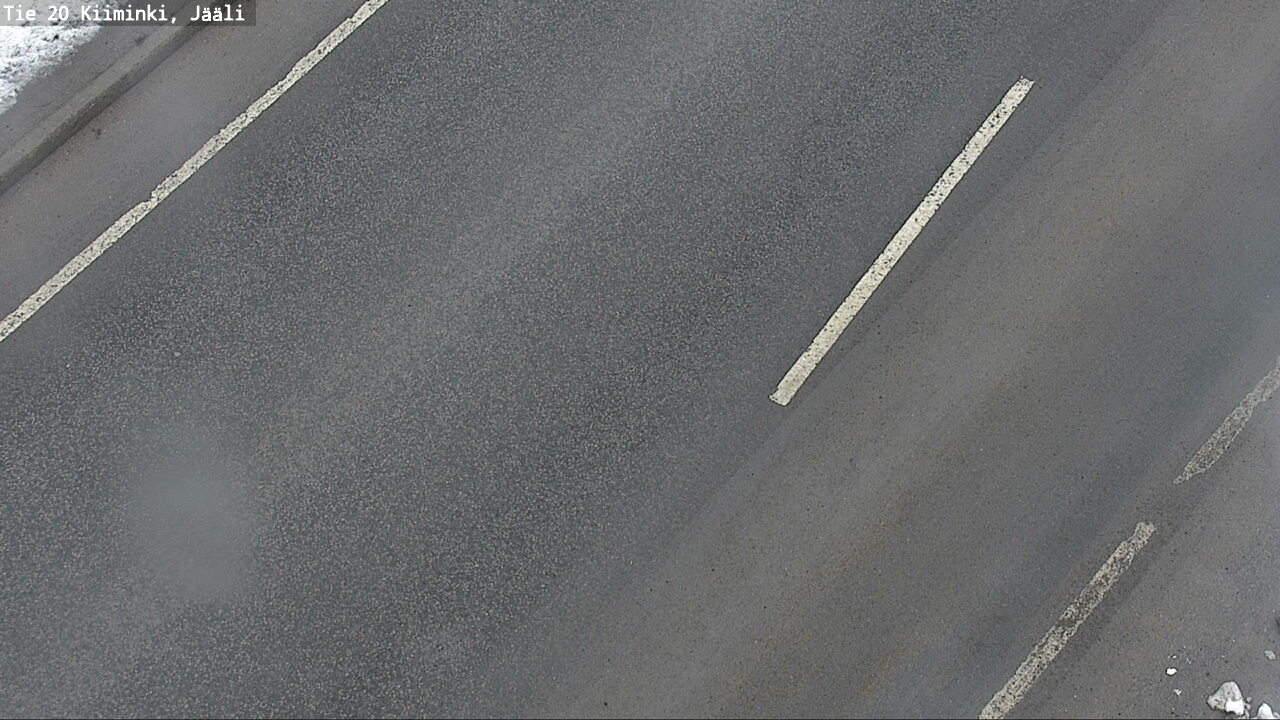 Weather Camera Image Väg 20 Uleåborg Kiiminki, Jääli, Oulu, Pohjois-Pohjanmaa