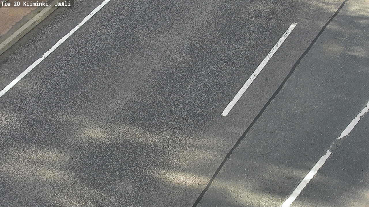 Weather Camera Image Väg 20 Uleåborg Kiiminki, Jääli, Oulu, Pohjois-Pohjanmaa