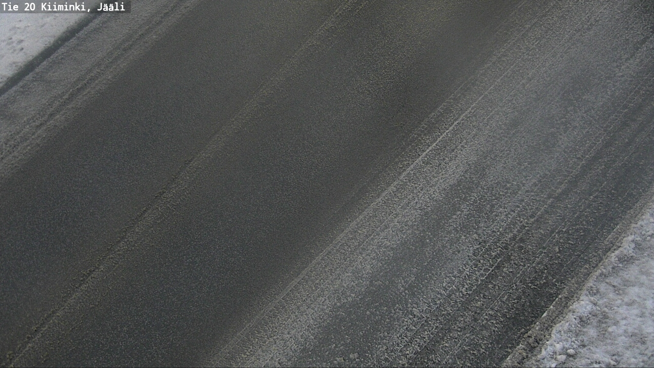Weather Camera Image Road 20 Oulu Kiiminki, Jääli, Oulu, Pohjois-Pohjanmaa