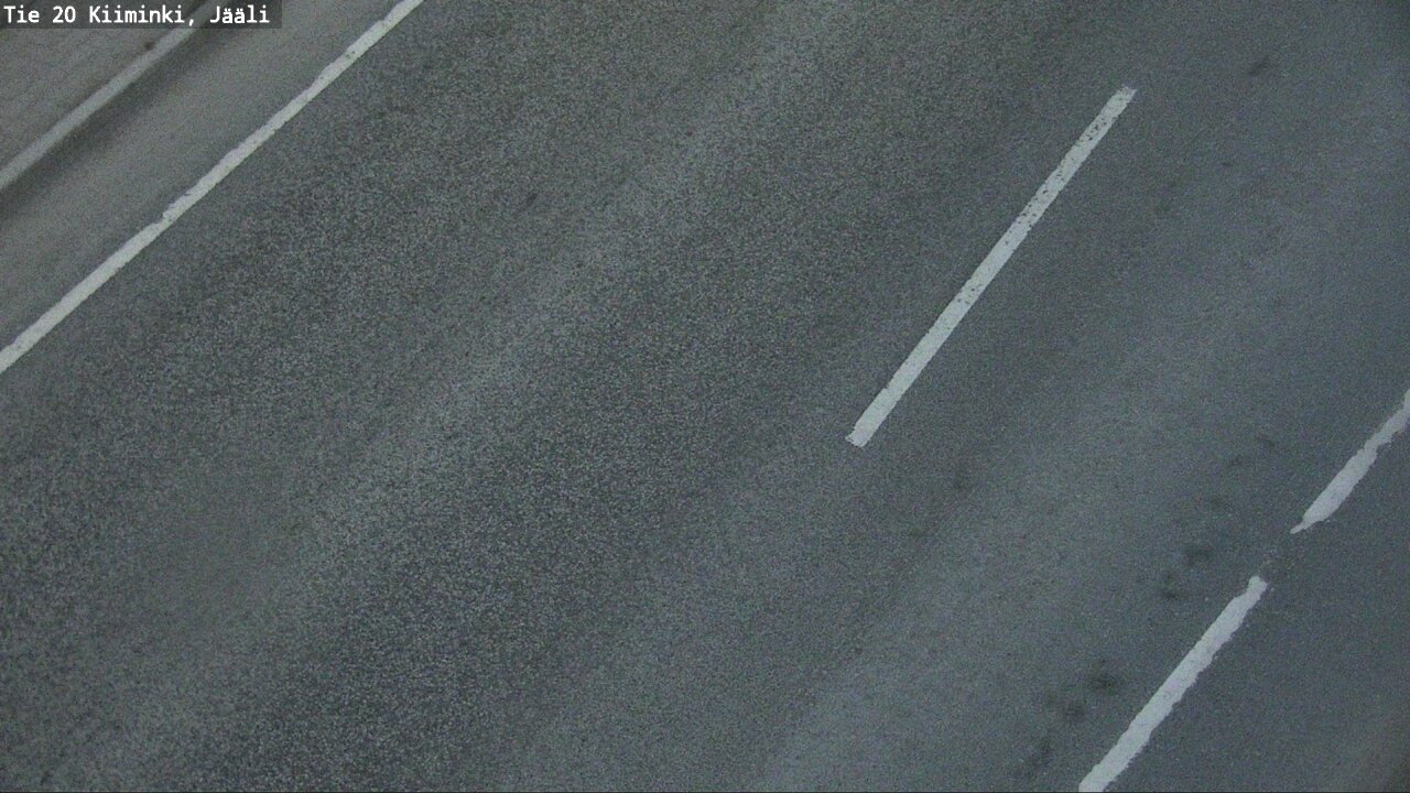 Weather Camera Image Väg 20 Uleåborg Kiiminki, Jääli, Oulu, Pohjois-Pohjanmaa