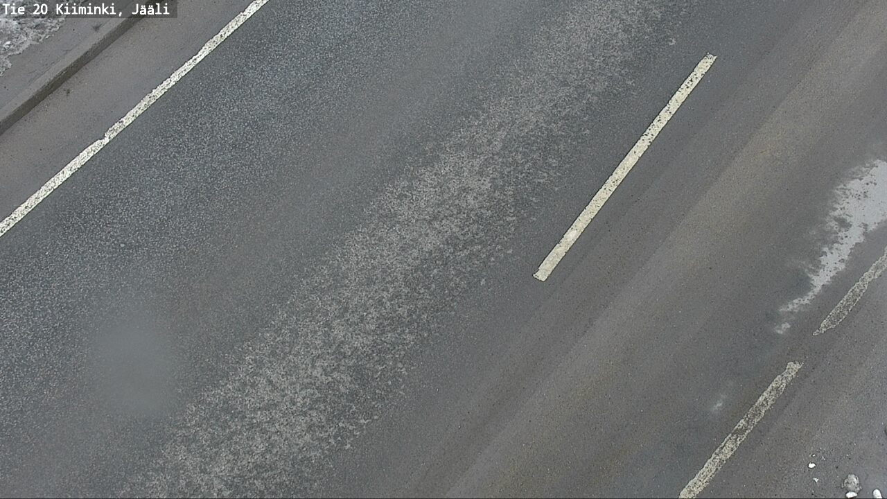 Weather Camera Image Road 20 Oulu Kiiminki, Jääli, Oulu, Pohjois-Pohjanmaa