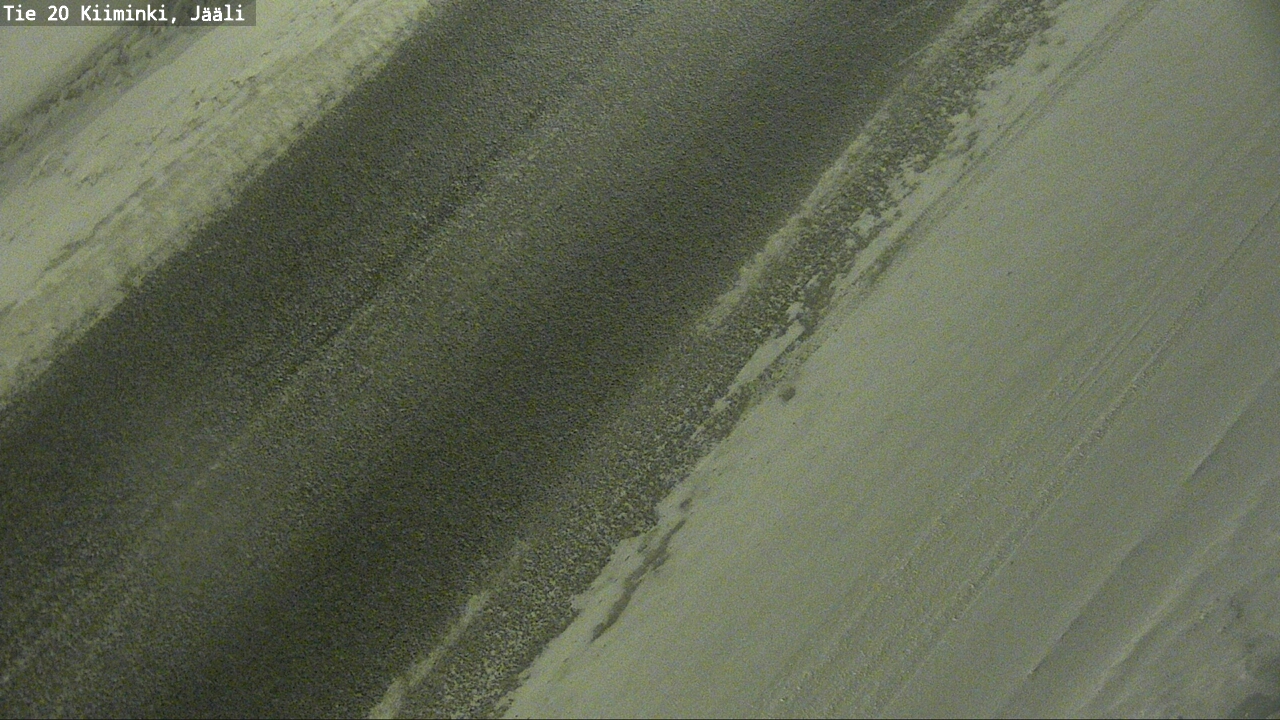 Weather Camera Image Road 20 Oulu Kiiminki, Jääli, Oulu, Pohjois-Pohjanmaa