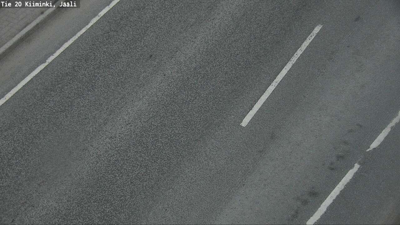 Weather Camera Image Väg 20 Uleåborg Kiiminki, Jääli, Oulu, Pohjois-Pohjanmaa