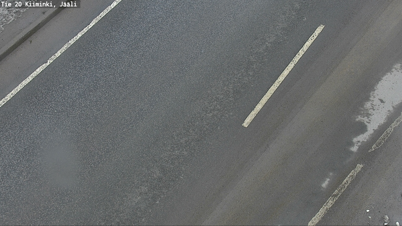 Weather Camera Image Road 20 Oulu Kiiminki, Jääli, Oulu, Pohjois-Pohjanmaa