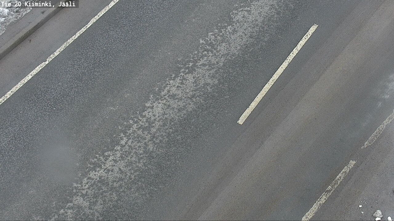 Weather Camera Image Väg 20 Uleåborg Kiiminki, Jääli, Oulu, Pohjois-Pohjanmaa