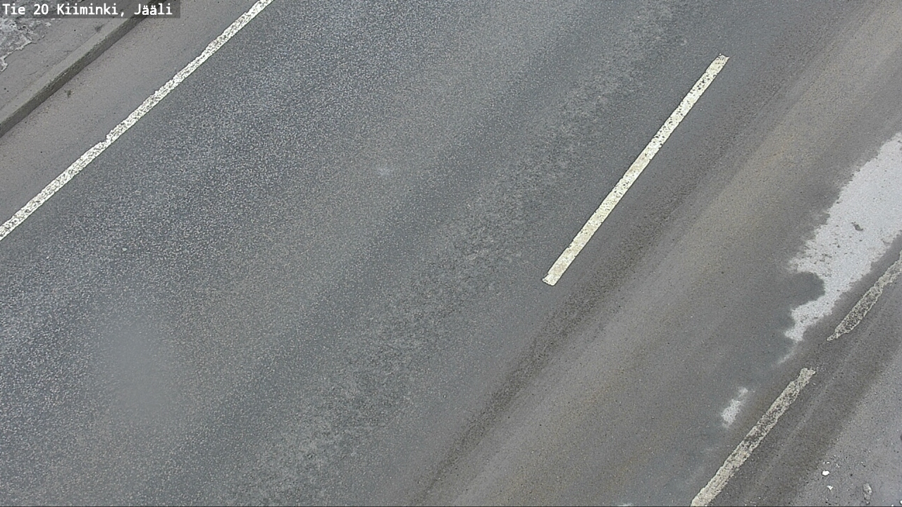 Weather Camera Image Road 20 Oulu Kiiminki, Jääli, Oulu, Pohjois-Pohjanmaa