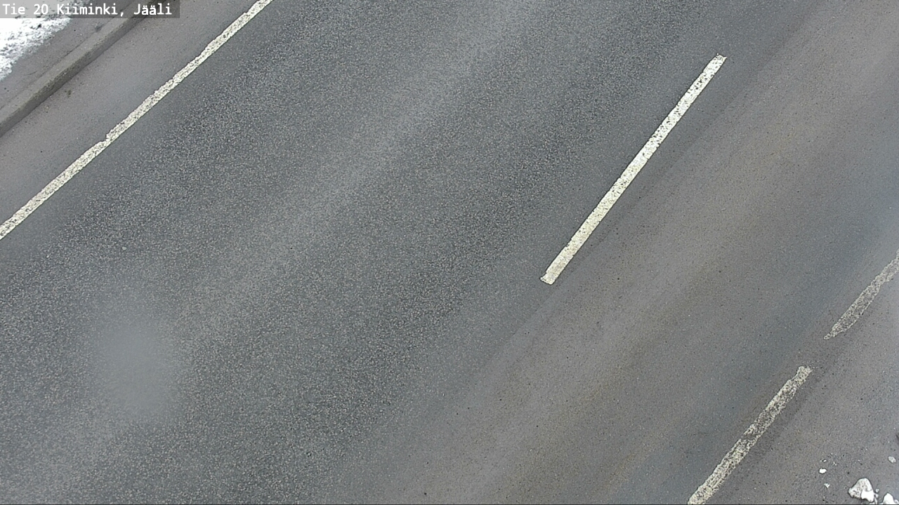 Weather Camera Image Väg 20 Uleåborg Kiiminki, Jääli, Oulu, Pohjois-Pohjanmaa
