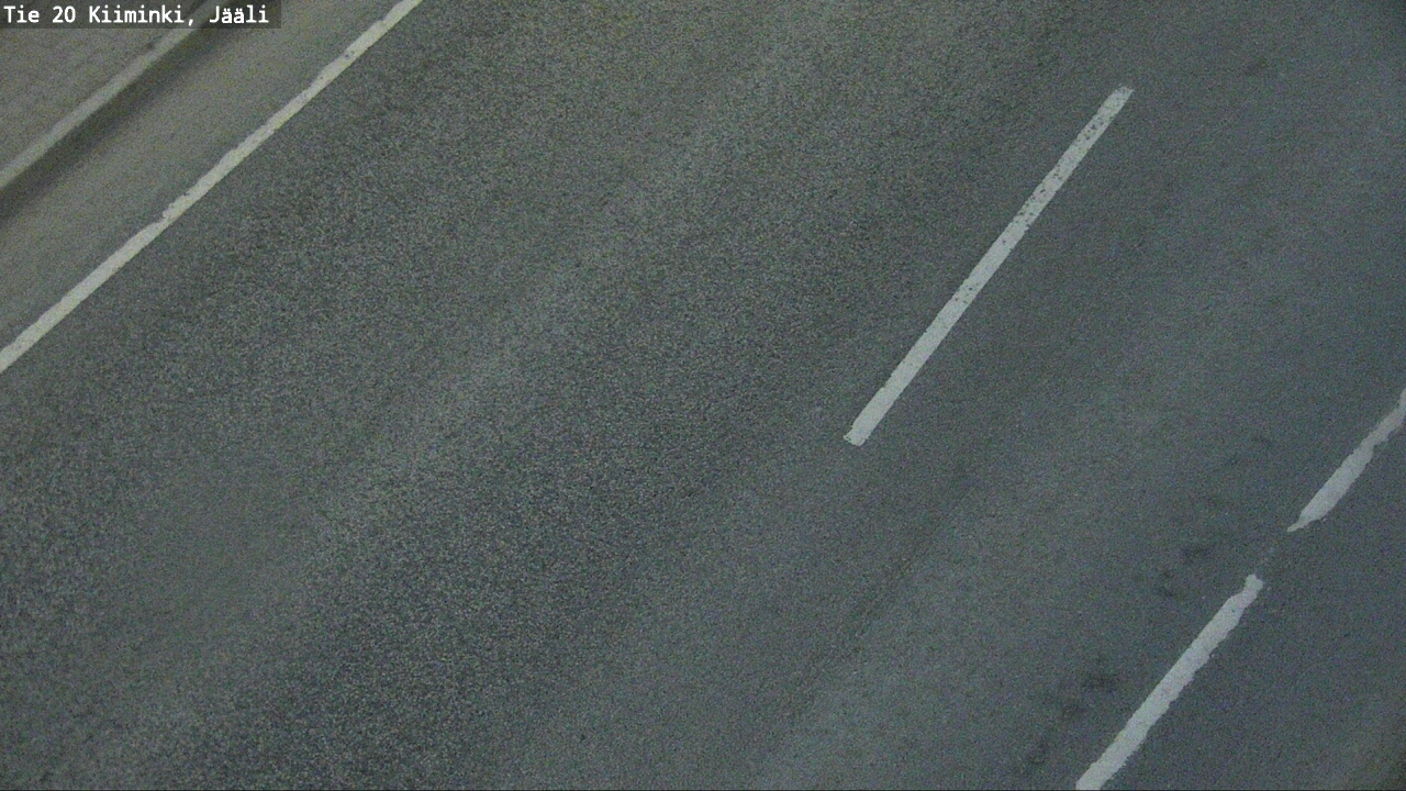 Weather Camera Image Road 20 Oulu Kiiminki, Jääli, Oulu, Pohjois-Pohjanmaa