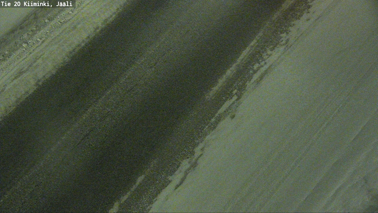 Weather Camera Image Road 20 Oulu Kiiminki, Jääli, Oulu, Pohjois-Pohjanmaa