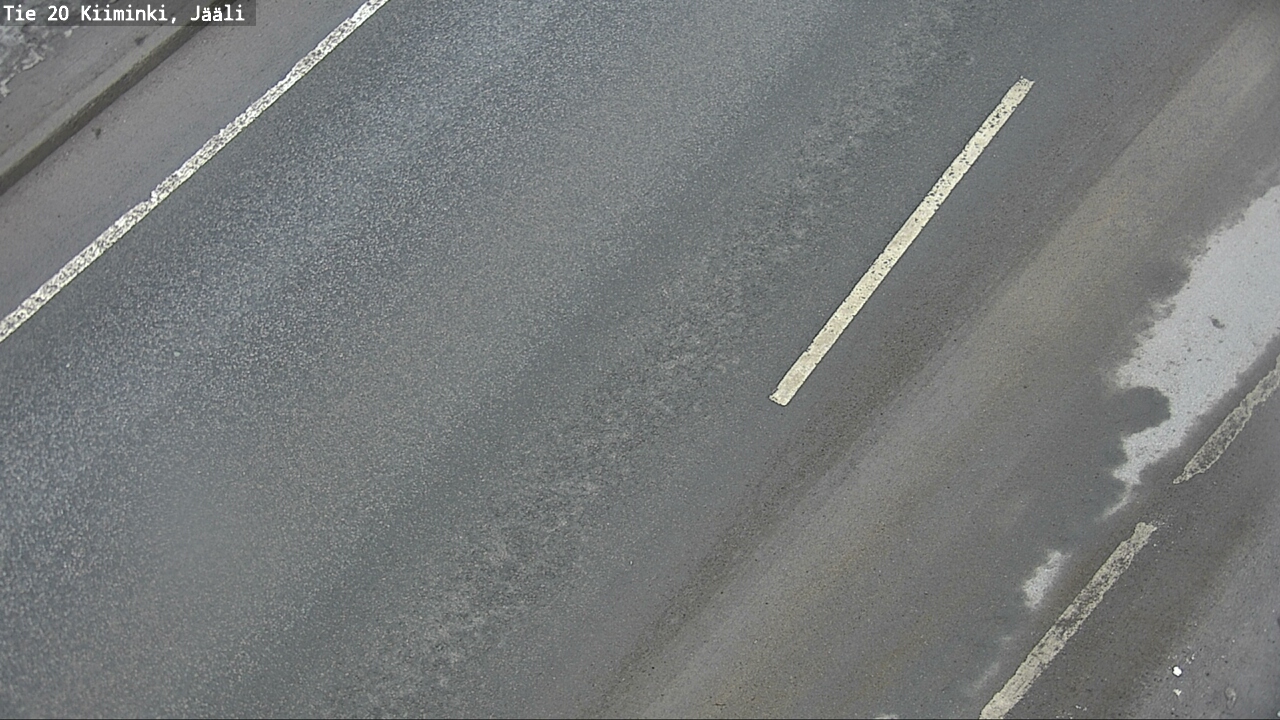 Weather Camera Image Road 20 Oulu Kiiminki, Jääli, Oulu, Pohjois-Pohjanmaa