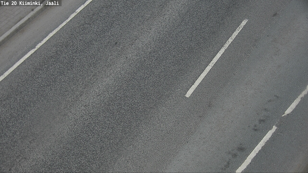 Weather Camera Image Väg 20 Uleåborg Kiiminki, Jääli, Oulu, Pohjois-Pohjanmaa