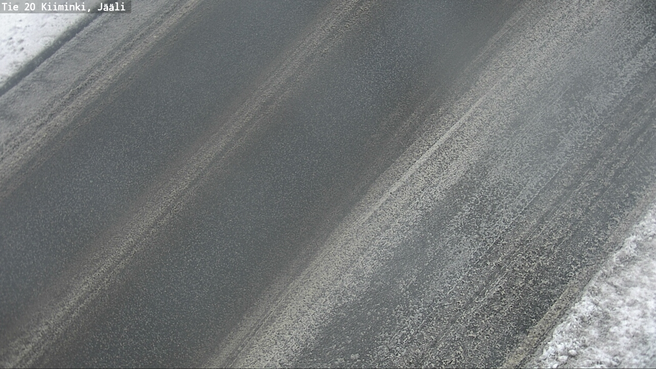 Weather Camera Image Road 20 Oulu Kiiminki, Jääli, Oulu, Pohjois-Pohjanmaa