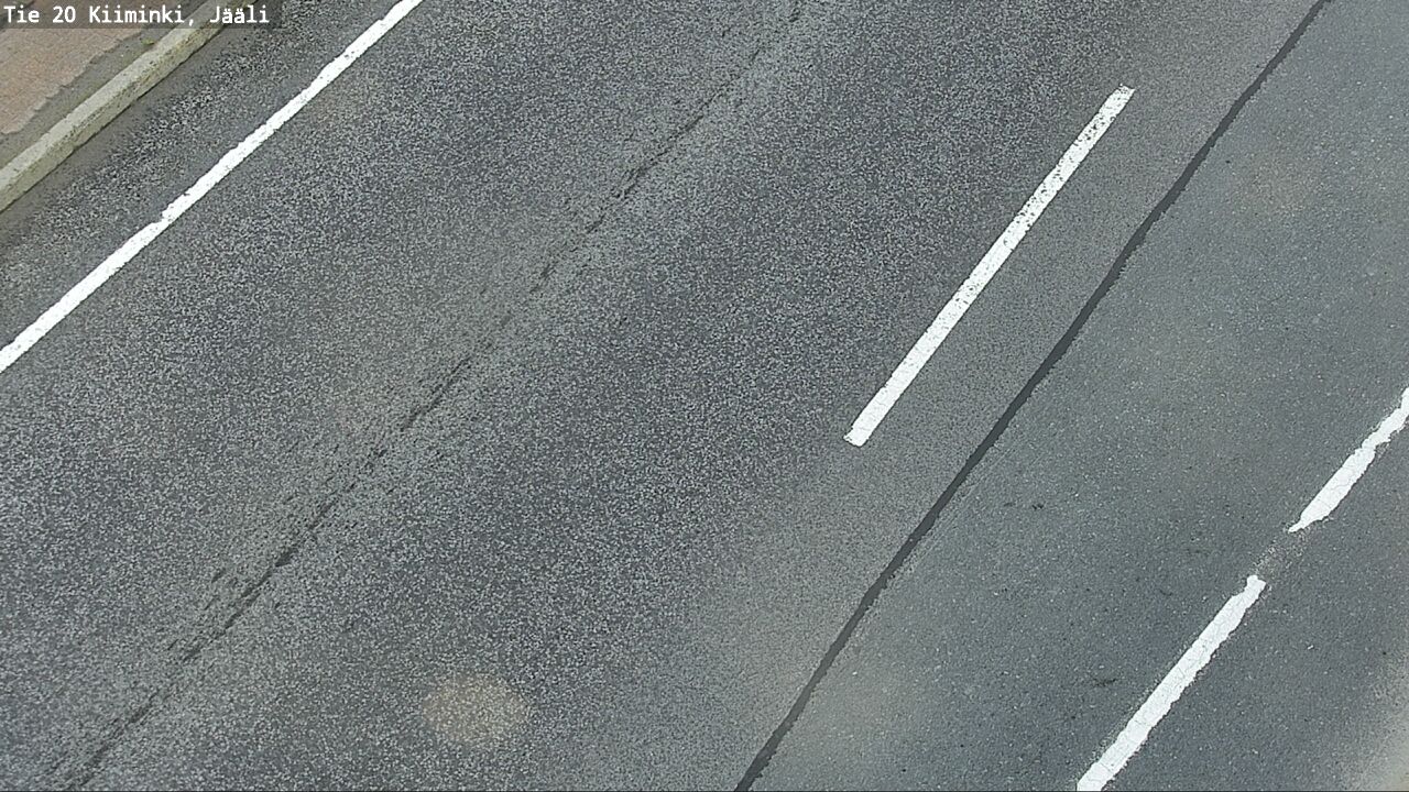 Weather Camera Image Road 20 Oulu Kiiminki, Jääli, Oulu, Pohjois-Pohjanmaa