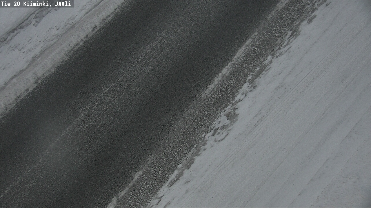 Weather Camera Image Road 20 Oulu Kiiminki, Jääli, Oulu, Pohjois-Pohjanmaa