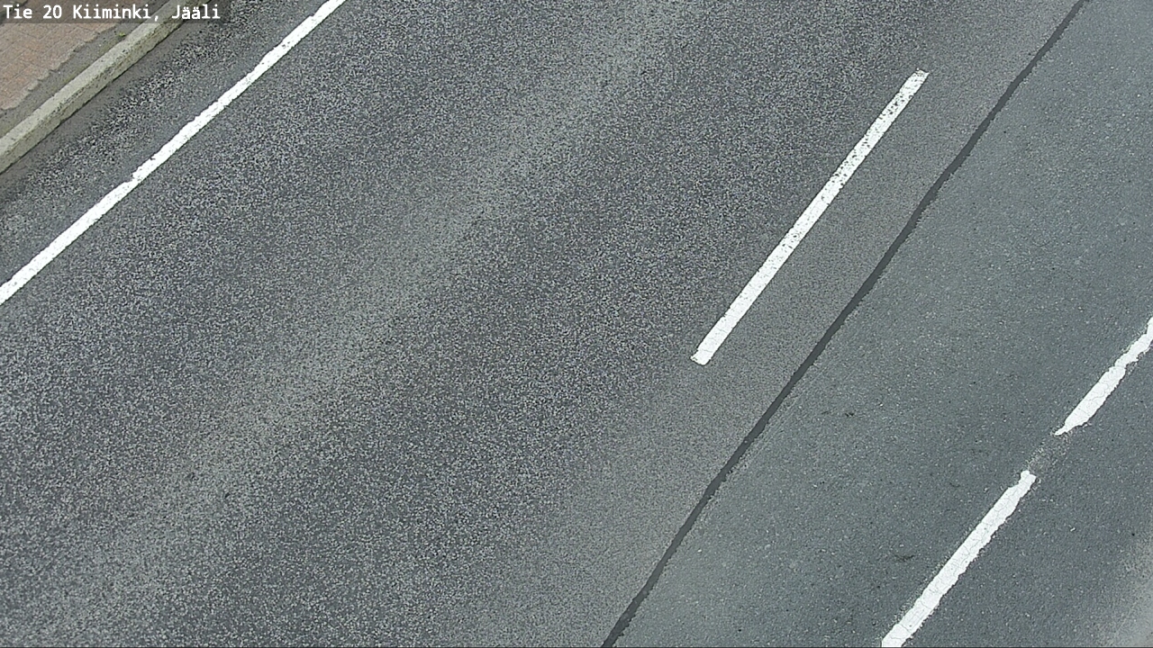 Weather Camera Image Road 20 Oulu Kiiminki, Jääli, Oulu, Pohjois-Pohjanmaa