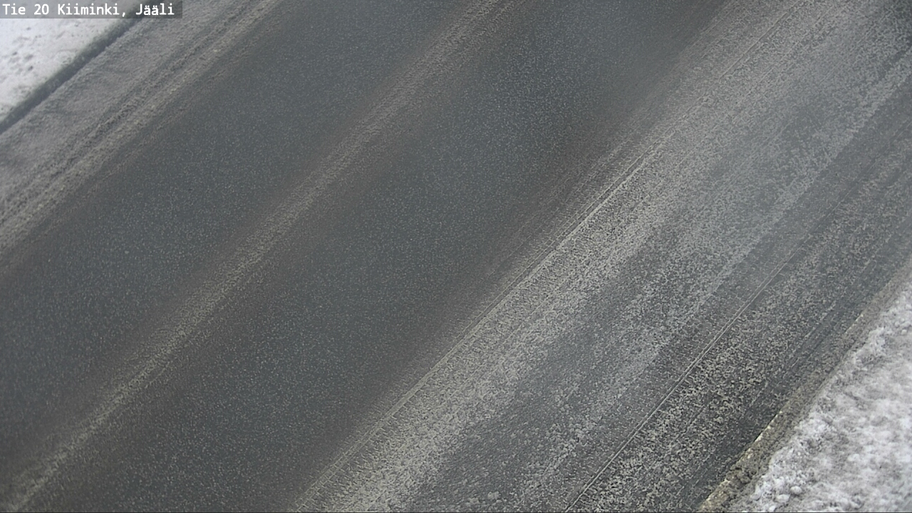 Weather Camera Image Road 20 Oulu Kiiminki, Jääli, Oulu, Pohjois-Pohjanmaa