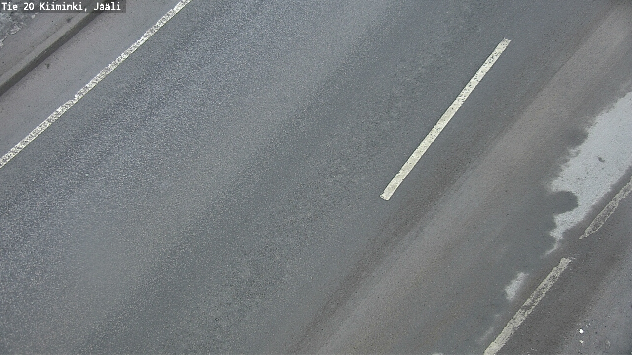 Weather Camera Image Road 20 Oulu Kiiminki, Jääli, Oulu, Pohjois-Pohjanmaa