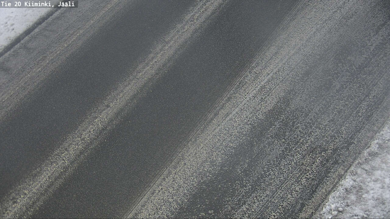 Weather Camera Image Road 20 Oulu Kiiminki, Jääli, Oulu, Pohjois-Pohjanmaa